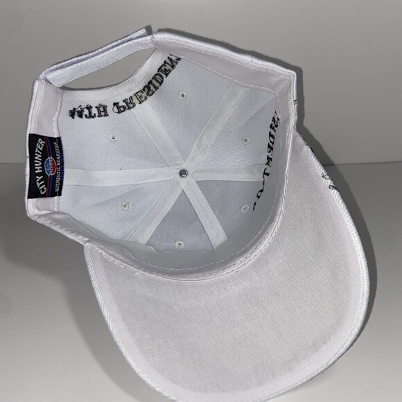 City Hunter Obama 44th President Black Cap Hat Adjustable Strap NWT - Picture 5 of 5